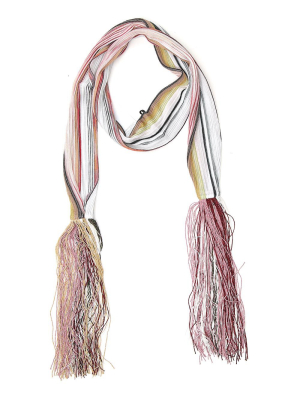 Missoni Striped Fringed Scarf