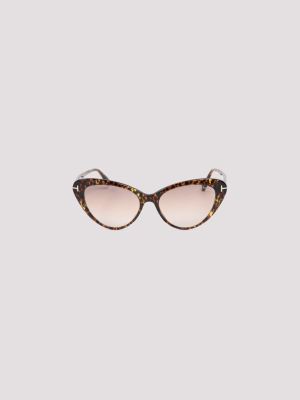 Tom Ford Eyewear Harlow Cat-eye Frame Sunglasses