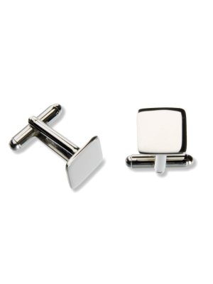 Stainless Steel Square Cufflinks (bright)