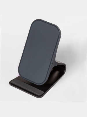 Heyday™ Qi Wireless Charging Stand - Gunmetal