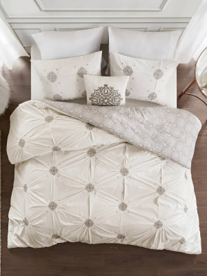 Alicia Cotton Duvet Cover Set