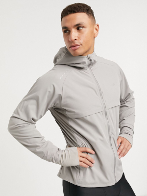 Asos 4505 Running Jacket In Taupe