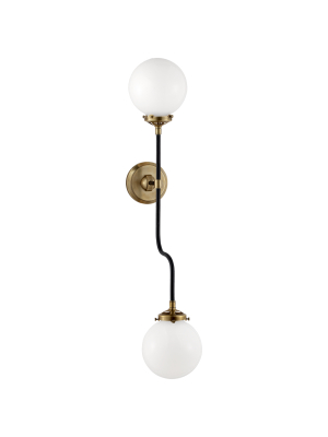 Bistro Double Wall Sconce In Various Colors And Designs