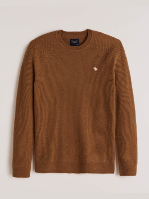 Cashmere Icon Crewneck Sweater