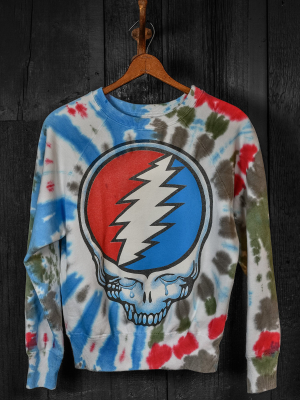 Grateful Dead Steal Your Face Shrunken Sweatshirt