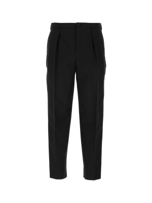 Saint Laurent Pleated Tuxedo Pants