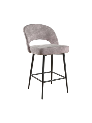 Alexi Upholstered Counter Height Barstool - Cosmoliving By Cosmopolitan
