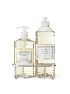 Williams Sonoma Bergamot Grove Hand Soap & Dish Soap Set