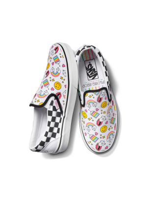 Vans X Flour Shop Classic Slip-on