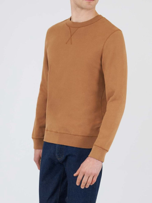 Sunspel Sweatshirt, Nutmeg