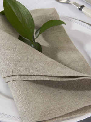 Mode Living Pure Linen Napkins - Set Of 4