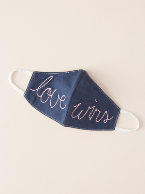 Ahida Correale Love Wins Ear Loop Reusable Face Mask