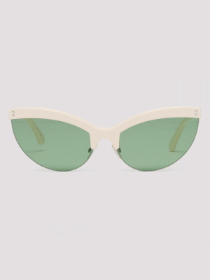 Stella Mccartney Eyewear Cat Eye Frame Sunglasses