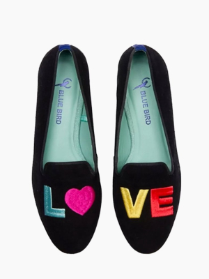 Rainbow Love Loafer - Black