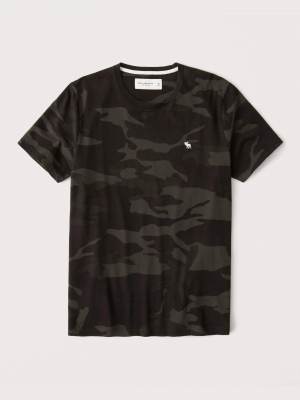 Camo Icon Crew Tee