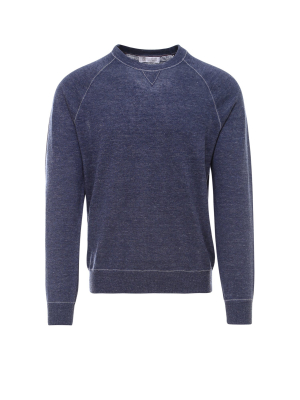 Brunello Cucinelli Crew Neck Sweatshirt