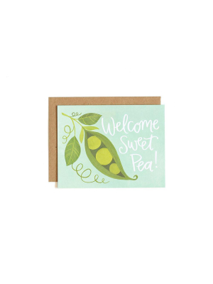 Sweet Pea Card