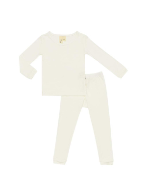 Toddler Pajama Set In Cloud