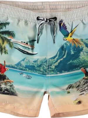 Molo Niko Swim Short - Welcome To Hawaii