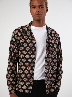 Raga Man Printed Button-down Shirt