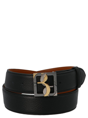 Billionaire Logo Buckle Belt