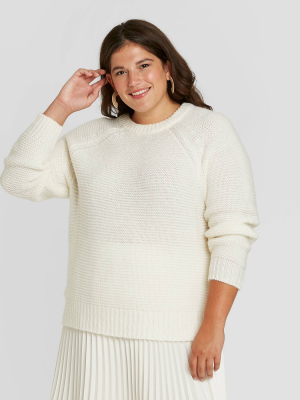 Women's Crewneck Pullover Sweater - A New Day™