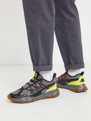 Puma Ember Trail Sneakers In Gray