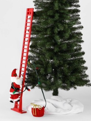 Large Climbing Santa Decorative Figurine Red - Wondershop™