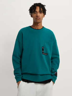 Pocket Sweatshirt With Patch