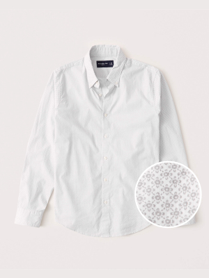 Poplin Button-up Shirt