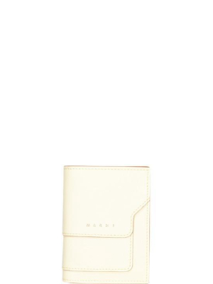 Marni Logo Printed Bifold Wallet