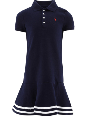 Ralph Lauren Kids Striped Polo Dress