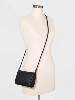 Zip Closure Crossbody Bag - Wild Fable™ Black