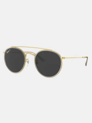 Ray-ban Round Double Bridge Sunglasses