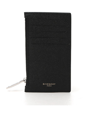 Givenchy Logo Print Zipped Cardholder