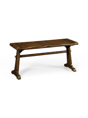 Dark Oak Tavern Dining Bench