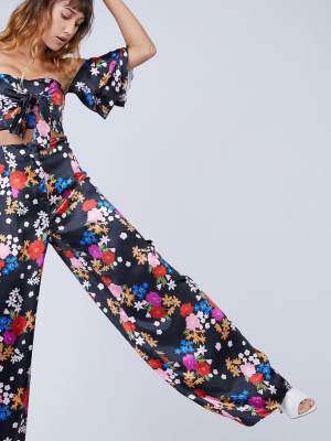 Cha Cha Pant - Bouquet Print