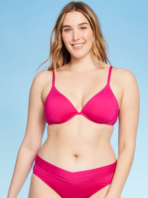 Women's Underwire Bikini Top - Kona Sol™ Rose Topiary