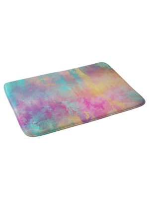 Abstract Cloud Bath Mat (36"x24") Purple - Deny Designs