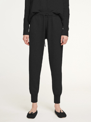 Cashmere Jogger Pant In Black