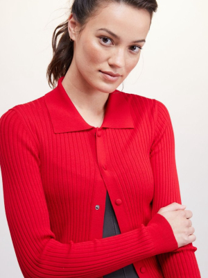 Electra Collared Cardigan