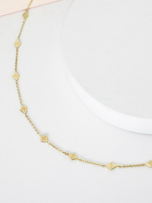 Zyia Gold Choker Necklace