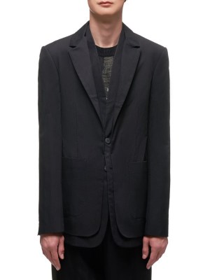 Textured Sport Coat (uw61-black)