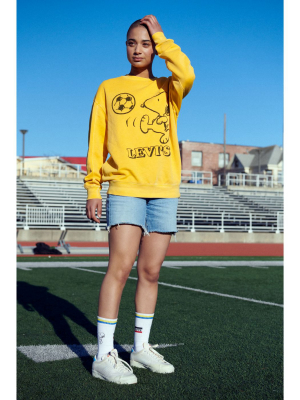 Levi's® X Peanuts Relaxed Oversized Crewneck Sweatshirt