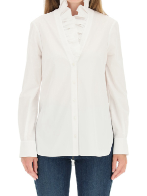 Alexander Mcqueen Ruffle-detailed Shirt