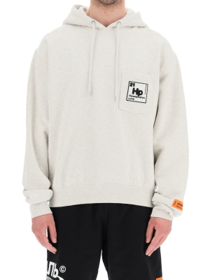 Heron Preston Periodic Logo Drawstring Hoodie