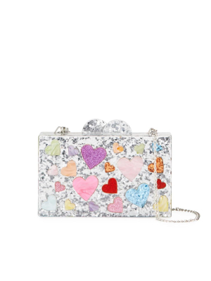 Bari Lynn Heart Box Bag