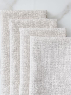 Textured Cotton Napkins (set Of 4)