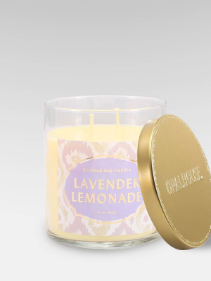 15.1oz Lidded Glass Jar 2-wick Candle Lavender Lemonade - Opalhouse™