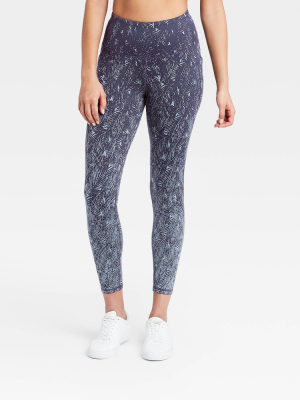 Women's Premium Simplicity High-waisted Textured 7/8 Leggings 25" - All In Motion™